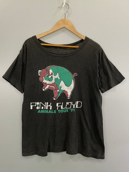 【現状渡し品】【メンズ】 PINK FLOYD ピンク フロイド ANIMALS TOUR 1977 TEE Tシャツ トップス 146-260813-zi-38-min サイズ：不明 カラー：グレー 万代Net店