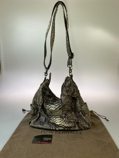 【中古品】【レディース】 FU-SI FERNALLE フーシフェルナーレ SHOULDER BAG ショルダーバッグ カバン 188-260821-yn-34-min カラー：ブラウン 万代Net店
