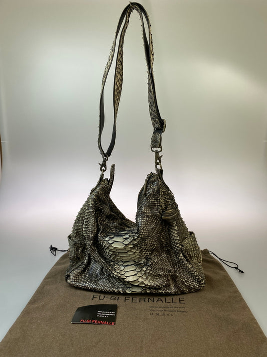 【中古品】【レディース】 FU-SI FERNALLE フーシフェルナーレ SHOULDER BAG ショルダーバッグ カバン 188-260821-yn-34-min カラー：ブラウン 万代Net店