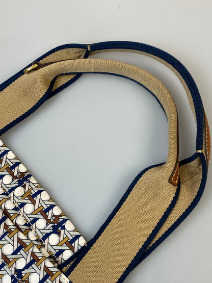 【中古品】【メンズ/レディース】 TORY BURCH トリーバーチ グレイシートートバッグ 軽量カバン 総柄 180-260823-em-38-min カラー：マルチカラー 万代Net店