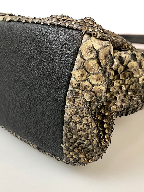 【中古品】【レディース】 FU-SI FERNALLE フーシフェルナーレ SHOULDER BAG ショルダーバッグ カバン 188-260821-yn-34-min カラー：ブラウン 万代Net店