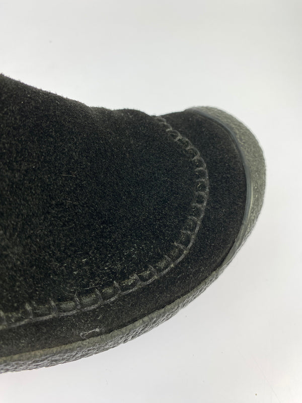 【中古品】【メンズ】 KEEN キーン HOWSER SUEDE SLIP-ON 1024944 ハウザー スウェード スリッポン メンズ 靴 シューズ 165-260820-em-25-min サイズ：26.5cm カラー：ブラック 万代Net店