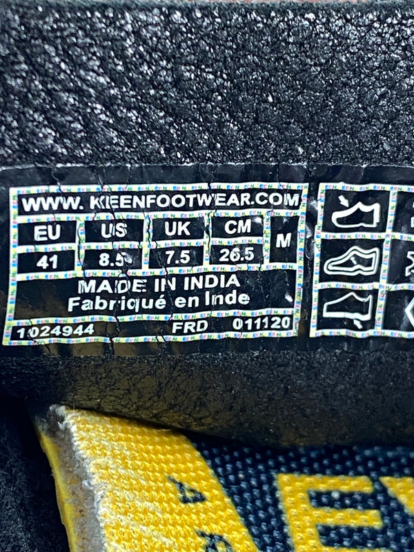 【中古品】【メンズ】 KEEN キーン HOWSER SUEDE SLIP-ON 1024944 ハウザー スウェード スリッポン メンズ 靴 シューズ 165-260820-em-25-min サイズ：26.5cm カラー：ブラック 万代Net店