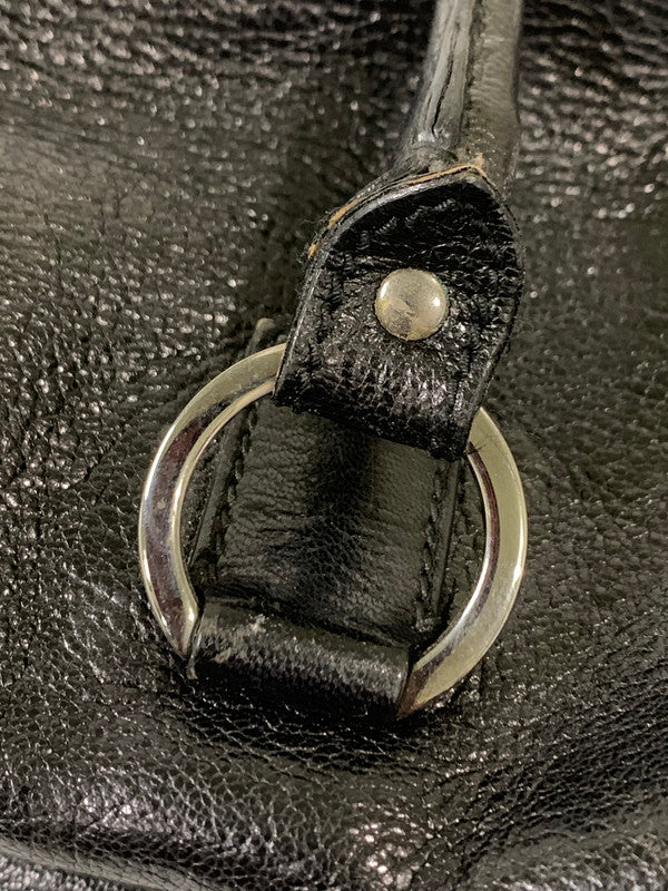 【現状渡し品】【メンズ/レディース】 GUCCI グッチ レザー ボストンバッグ 113009・2684 ハンドバッグ 革鞄 カバン 180-260817-em-04-min カラー：ブラック 万代Net店