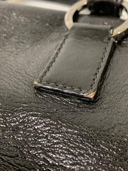 【現状渡し品】【メンズ/レディース】 GUCCI グッチ レザー ボストンバッグ 113009・2684 ハンドバッグ 革鞄 カバン 180-260817-em-04-min カラー：ブラック 万代Net店