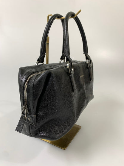 【現状渡し品】【メンズ/レディース】 GUCCI グッチ レザー ボストンバッグ 113009・2684 ハンドバッグ 革鞄 カバン 180-260817-em-04-min カラー：ブラック 万代Net店