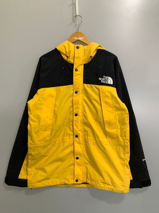 【中古品】【メンズ】 THE NORTH FACE ザ・ノースフェイス NP11834 MOUNTAIN LIGHT JACKET マウンテン ライト ジャケット アウター 144-260813-zi-10-min サイズ：L カラー：ブラック/イエロー 万代Net店