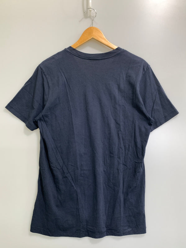 【中古品】【メンズ】 JOHN GALLIANO ジョン・ガリアーノ PRINT TEE プリント Tシャツ トップス 141-260813-zi-02-min サイズ：M カラー：ネイビー 万代Net店