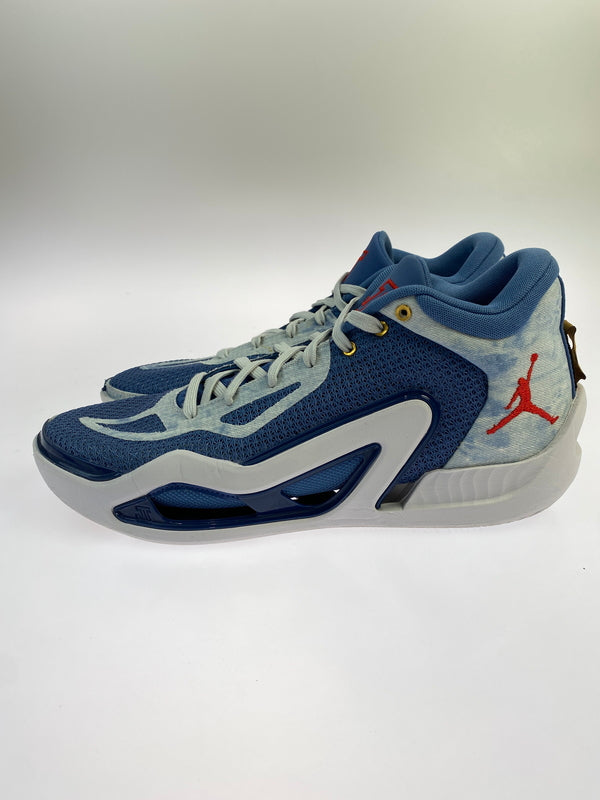 【中古品】【メンズ】 NIKE ナイキ JORDAN TATUM 1 PF DZ3321-400 ジョーダン テイタム 1 スニーカー 靴 160-260819-jt-05-min サイズ：US 10.5 28.5cm カラー：STONE BLUE UNIVERSITY REd 万代Net店
