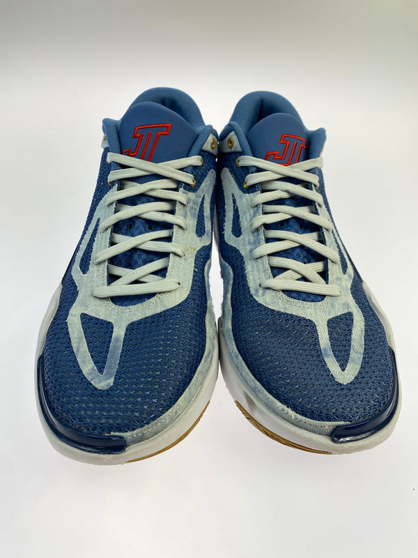 【中古品】【メンズ】 NIKE ナイキ JORDAN TATUM 1 PF DZ3321-400 ジョーダン テイタム 1 スニーカー 靴 160-260819-jt-05-min サイズ：US 10.5 28.5cm カラー：STONE BLUE UNIVERSITY REd 万代Net店