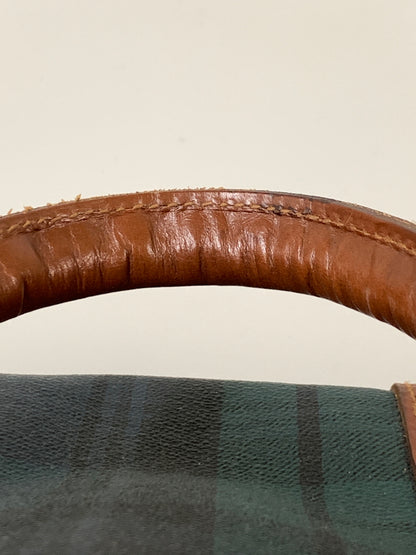 【中古品】【メンズ】 POLO RALPH LAUREN ポロ ラルフローレン ボストンバッグ 鞄 カバン 188-260811-hu-08-min カラー：グリーン系（チェック） 万代Net店