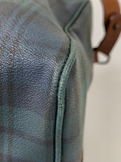 【中古品】【メンズ】 POLO RALPH LAUREN ポロ ラルフローレン ボストンバッグ 鞄 カバン 188-260811-hu-08-min カラー：グリーン系（チェック） 万代Net店