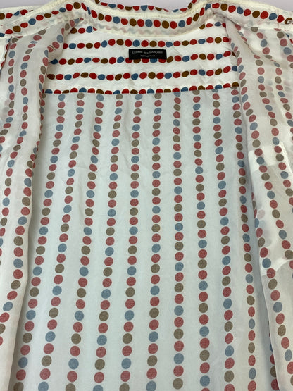 【現状渡し品】【メンズ】 COMME DES GARCONS HOMME PLUS コムデギャルソンオムプリュス PC-B053 ドット柄 L S SHIRT シャツ トップス 140-260813-zi-32-min サイズ：不明 カラー：マルチカラー 万代Net店