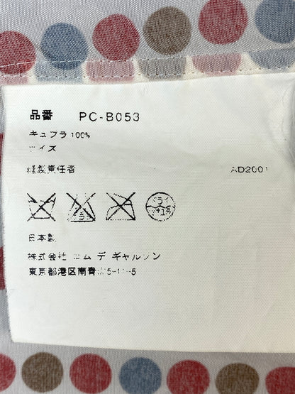 【現状渡し品】【メンズ】 COMME DES GARCONS HOMME PLUS コムデギャルソンオムプリュス PC-B053 ドット柄 L S SHIRT シャツ トップス 140-260813-zi-32-min サイズ：不明 カラー：マルチカラー 万代Net店