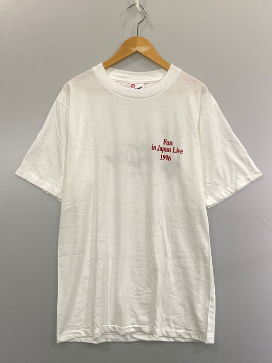 【中古品】【メンズ】 STEVIE WONDER スティーヴィー・ワンダー 1996 JAPAN LIVE TOUR TEE ライブツアー 半袖Tシャツ ショートスリーブ 146-260815-ta-24-min サイズ：L カラー：ホワイト 万代Net店