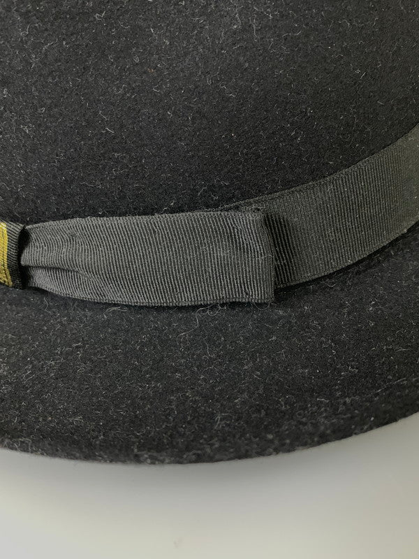 【中古品】【メンズ】 BORSALINO ボルサリーノ フェルトハット 帽子 フェルト素材 イタリア製 185-260817-em-18-min カラー：ブラック 万代Net店
