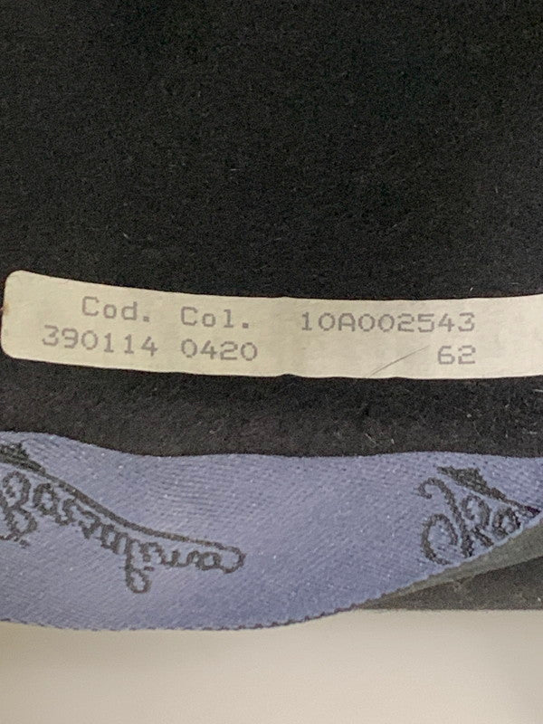 【中古品】【メンズ】 BORSALINO ボルサリーノ フェルトハット 帽子 フェルト素材 イタリア製 185-260817-em-18-min カラー：ブラック 万代Net店