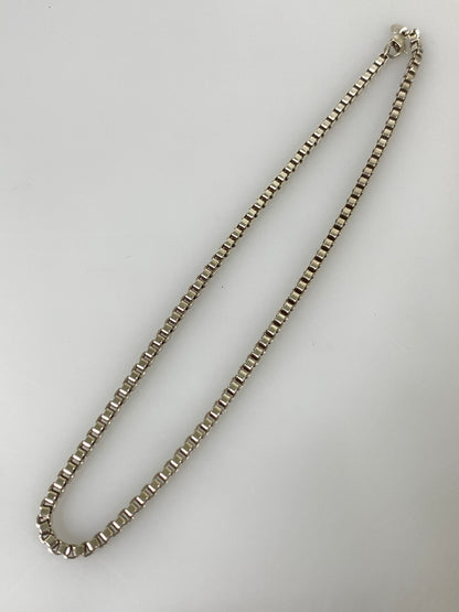 【中古品】【メンズ】 TIFFANY&CO. ティファニー ベネチアンネックレス アクセサリー 182-260811-hu-11-min カラー：シルバー 万代Net店