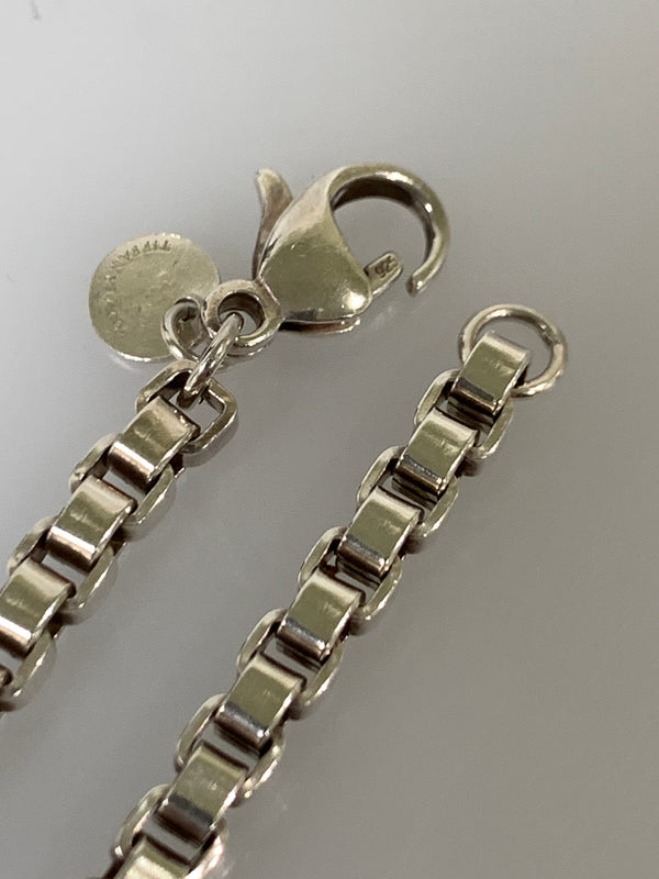 【中古品】【メンズ】 TIFFANY&CO. ティファニー ベネチアンネックレス アクセサリー 182-260811-hu-11-min カラー：シルバー 万代Net店