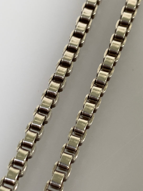 【中古品】【メンズ】 TIFFANY&CO. ティファニー ベネチアンネックレス アクセサリー 182-260811-hu-11-min カラー：シルバー 万代Net店
