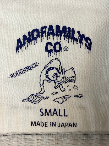 【現状渡し品】【メンズ】 ANDFAMILYS アンドファミリーズ SHSー1605449 TUCK STICH SUMMER SS SHIRTS タック ステッチ サマー ショートスリーブ シャツ 140-260813-zi-42-min サイズ：S カラー：ホワイト/ラストブルー 万代Net店