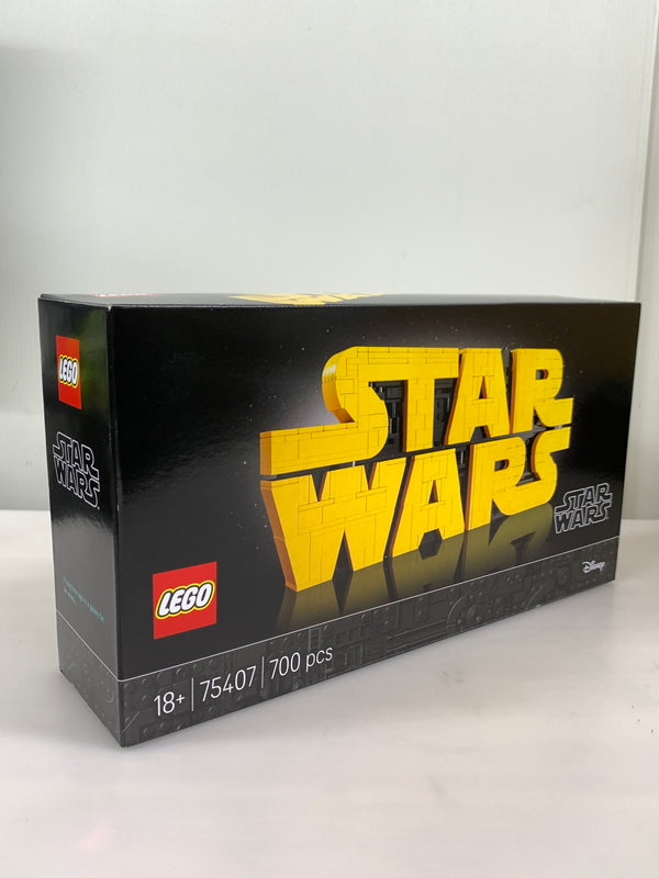 【中古品】 LEGO STAR WARS 75407 スターウォーズ ロゴ レゴブロックセット 700ピース レゴ 未組み立て 038-260918-em-03-min 万代Net店