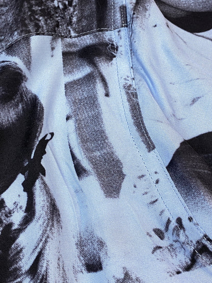 【中古品】【メンズ】 WACKO MARIA ワコマリア × ELLEN VON UNWERTH エレンフォンアンワース HAWAIIAN SHIRT ハワイアンシャツ トップス 142-260813-zi-34-min サイズ：M カラー：ブルー系 万代Net店