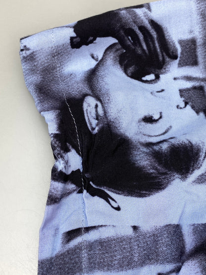 【中古品】【メンズ】 WACKO MARIA ワコマリア × ELLEN VON UNWERTH エレンフォンアンワース HAWAIIAN SHIRT ハワイアンシャツ トップス 142-260813-zi-34-min サイズ：M カラー：ブルー系 万代Net店