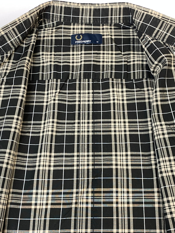 【中古品】【メンズ】 FRED PERRY フレッドペリーCHECK L S SHIRT M8304A1 チェックシャツ ロングスリーブシャツ 141-260815-ta-19-min サイズ：M カラー：マルチカラー 万代Net店