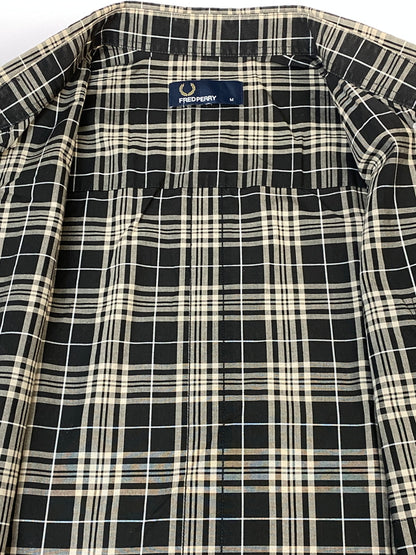 【中古品】【メンズ】 FRED PERRY フレッドペリーCHECK L S SHIRT M8304A1 チェックシャツ ロングスリーブシャツ 141-260815-ta-19-min サイズ：M カラー：マルチカラー 万代Net店