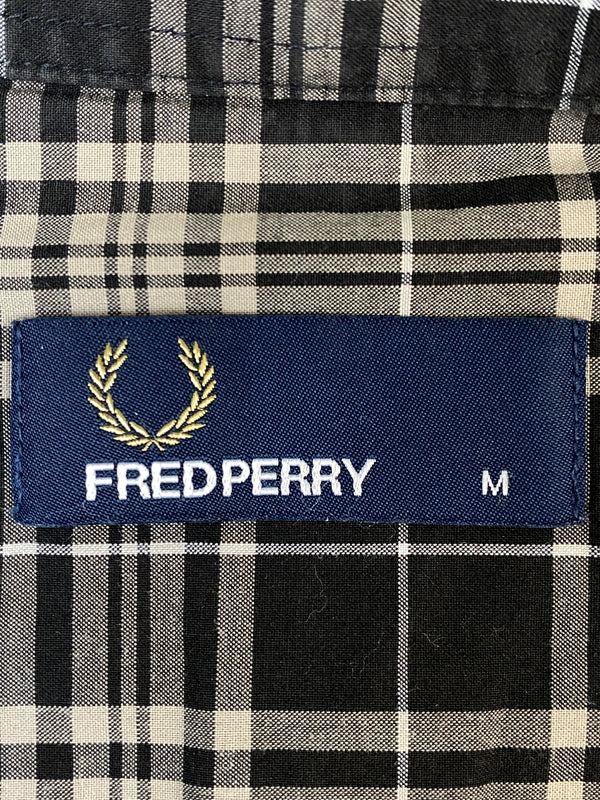 【中古品】【メンズ】 FRED PERRY フレッドペリーCHECK L S SHIRT M8304A1 チェックシャツ ロングスリーブシャツ 141-260815-ta-19-min サイズ：M カラー：マルチカラー 万代Net店