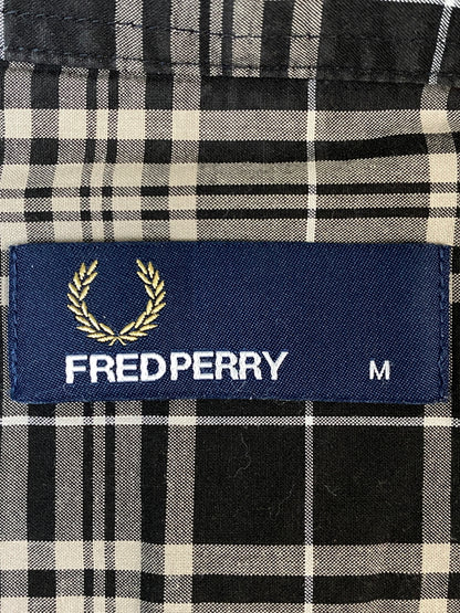 【中古品】【メンズ】 FRED PERRY フレッドペリーCHECK L S SHIRT M8304A1 チェックシャツ ロングスリーブシャツ 141-260815-ta-19-min サイズ：M カラー：マルチカラー 万代Net店