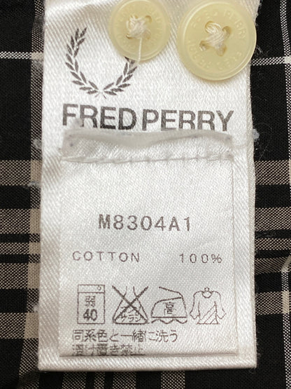 【中古品】【メンズ】 FRED PERRY フレッドペリーCHECK L S SHIRT M8304A1 チェックシャツ ロングスリーブシャツ 141-260815-ta-19-min サイズ：M カラー：マルチカラー 万代Net店
