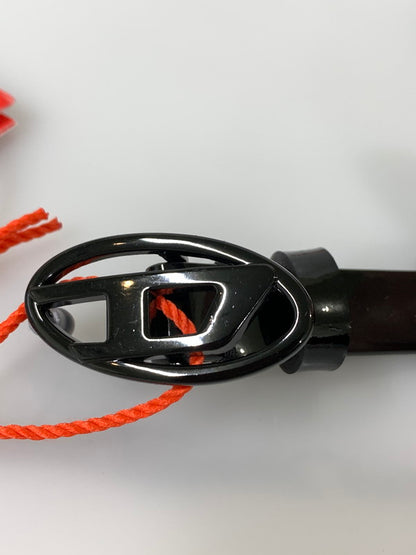【中古品】【レディース】 DIESEL ディーゼル B-PLAY BELT ビー プレイ ベルト レディース アクセサリー カウレザー 細身 205-260817-em-07-min サイズ：80/32 カラー：ブラック 万代Net店