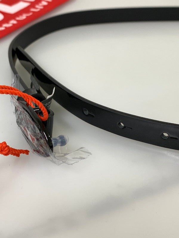 【中古品】【レディース】 DIESEL ディーゼル B-PLAY BELT ビー プレイ ベルト レディース アクセサリー カウレザー 細身 205-260817-em-07-min サイズ：80/32 カラー：ブラック 万代Net店