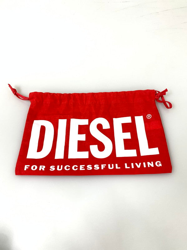 【中古品】【レディース】 DIESEL ディーゼル B-PLAY BELT ビー プレイ ベルト レディース アクセサリー カウレザー 細身 205-260817-em-07-min サイズ：80/32 カラー：ブラック 万代Net店