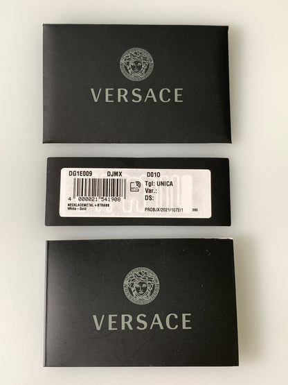 【中古品】【メンズ/レディース】 VERSACE ヴェルサーチ ラ メドゥーサ グレカ ネックレス アクセサリー 192-260811-hu-12-min カラー：ゴールド 万代Net店