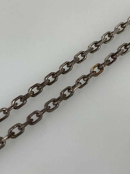 【中古品】【メンズ/レディース】 USED ユーズド SILVER NECKLACE シルバー ネックレス アクセサリー フェザーモチーフ 翼 シルバー925 銀 192-260817-em-13-min カラー：シルバー 万代Net店