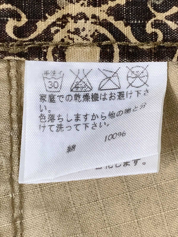 【中古品】【メンズ】 FINAL HOME ファイナルホーム 総柄 PANTS FH51FF043 ボトムス パンツ 151-260811-hu-02-min サイズ：S カラー：ブラウン系 万代Net店