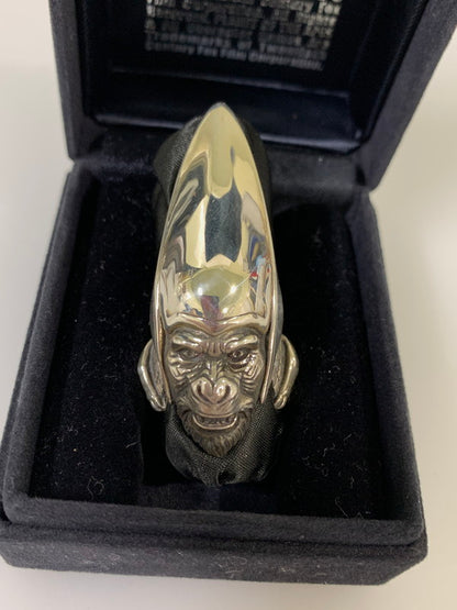 【中古品】【メンズ】 JAP工房 PLANET OF THE APES SV925 THADE RING プラネット オブ ザ エイプ シルバー サード リング 指輪 アクセサリー 192-260811-jt-03-min カラー：シルバー 16号 万代Net店