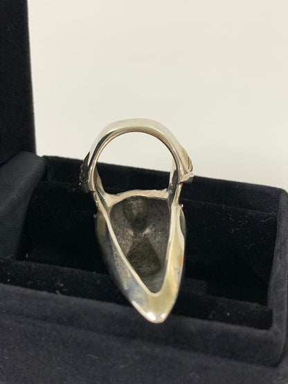 【中古品】【メンズ】 JAP工房 PLANET OF THE APES SV925 THADE RING プラネット オブ ザ エイプ シルバー サード リング 指輪 アクセサリー 192-260811-jt-03-min カラー：シルバー 16号 万代Net店