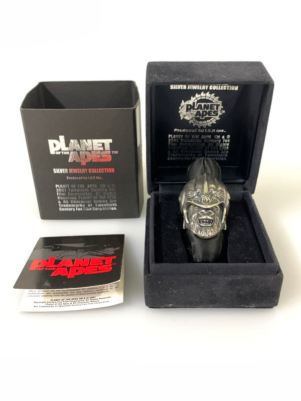 【中古品】【メンズ】 JAP工房 PLANET OF THE APES SV925 ATTAR RING プラネット オブ ザ エイプ シルバー アター リング 指輪 アクセサリー 192-260811-jt-04-min カラー：シルバー 17号 万代Net店