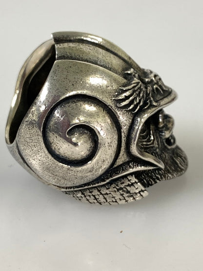 【中古品】【メンズ】 JAP工房 PLANET OF THE APES SV925 ATTAR RING プラネット オブ ザ エイプ シルバー アター リング 指輪 アクセサリー 192-260811-jt-04-min カラー：シルバー 17号 万代Net店