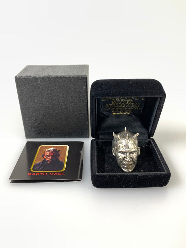 【中古品】【メンズ/レディース】 JAP工房 STAR WARS SV925 DARTH MAUL RING スターウォーズ ダース モール リング シルバー925 指輪 銀 公式ライセンスリング 192-260817-em-09-min カラー：シルバー 17号 万代Net店