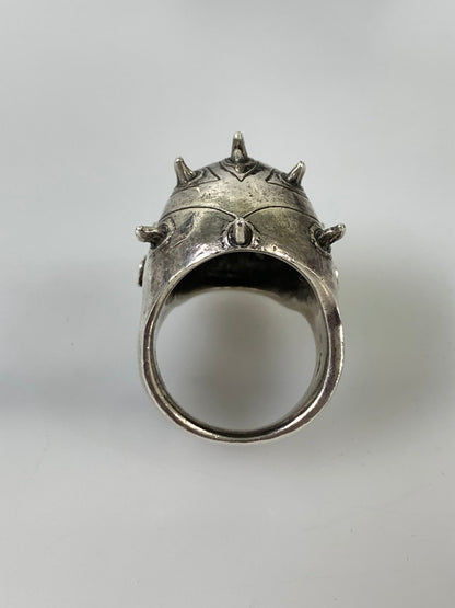 【中古品】【メンズ/レディース】 JAP工房 STAR WARS SV925 DARTH MAUL RING スターウォーズ ダース モール リング シルバー925 指輪 銀 公式ライセンスリング 192-260817-em-09-min カラー：シルバー 17号 万代Net店