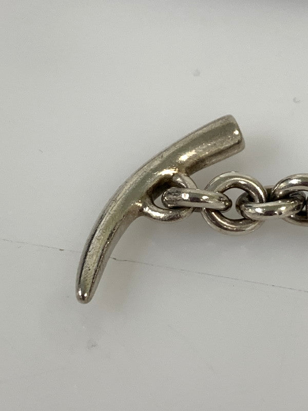 【中古品】【メンズ/レディース】 PUERTA DEL SOL プエルタデルソル SV950 BRACELET ブレスレット シルバー950 アクセサリー 腕輪 アニマルモチーフ 192-260817-em-14-min カラー：シルバー 万代Net店