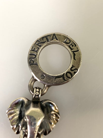 【中古品】【メンズ/レディース】 PUERTA DEL SOL プエルタデルソル SV950 BRACELET ブレスレット シルバー950 アクセサリー 腕輪 アニマルモチーフ 192-260817-em-14-min カラー：シルバー 万代Net店
