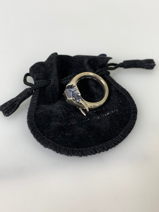 【中古品】【メンズ】 PUERTA DEL SOL プエルタデルソル SV950 RING シルバー950 リング 指輪 アクセサリー アニマルモチーフ 193-260817-em-15-min カラー：シルバー 17号 万代Net店