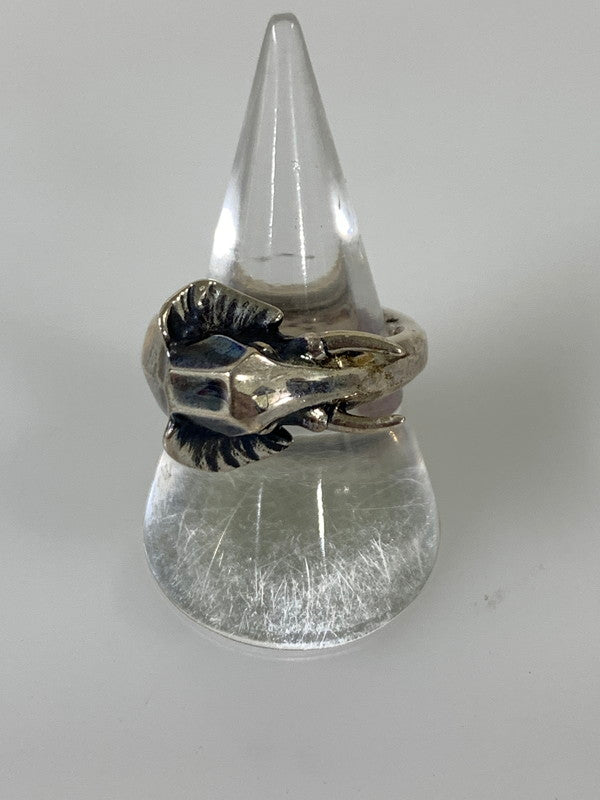 【中古品】【メンズ】 PUERTA DEL SOL プエルタデルソル SV950 RING シルバー950 リング 指輪 アクセサリー アニマルモチーフ 193-260817-em-15-min カラー：シルバー 17号 万代Net店