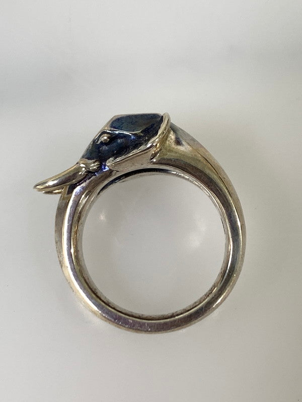 【中古品】【メンズ】 PUERTA DEL SOL プエルタデルソル SV950 RING シルバー950 リング 指輪 アクセサリー アニマルモチーフ 193-260817-em-15-min カラー：シルバー 17号 万代Net店